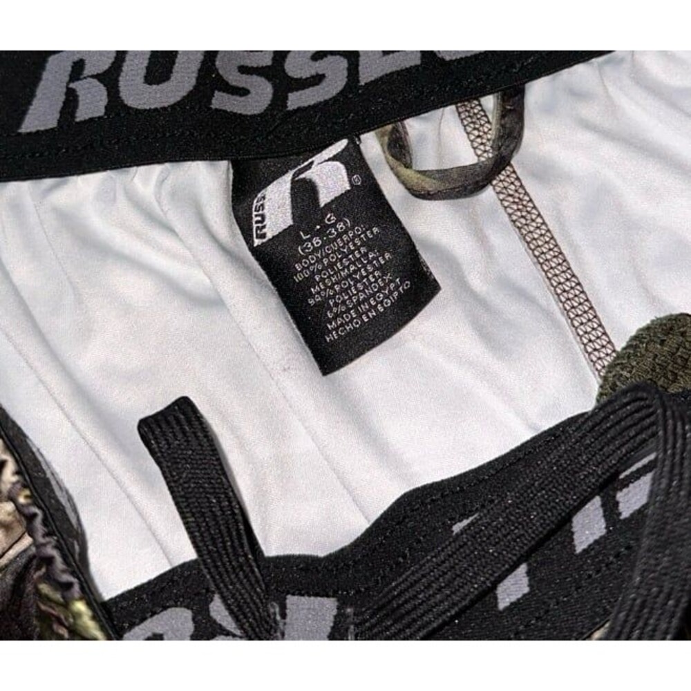 Russell Camo Athletic Shorts - Picture 2 of 3